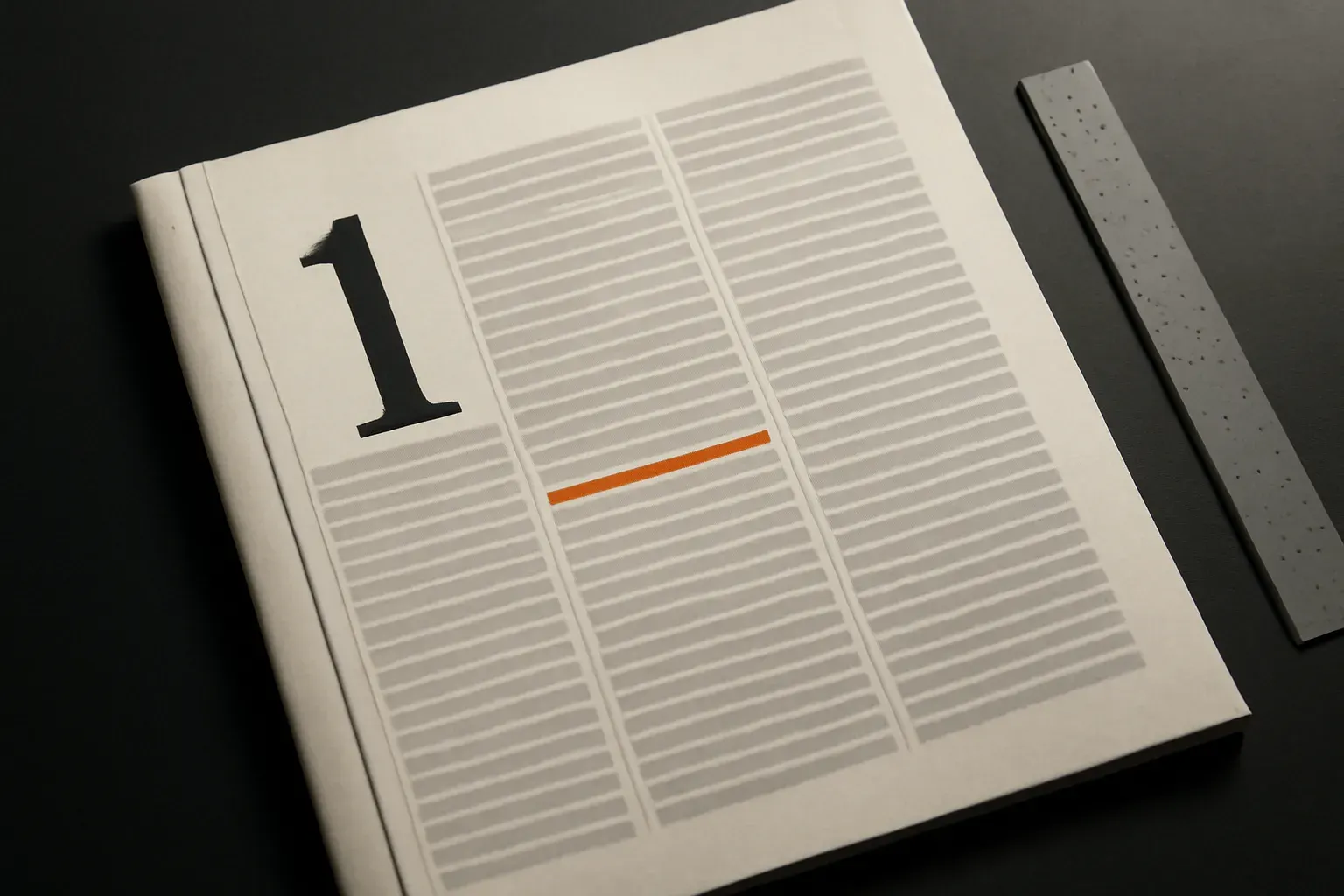 An editorial print concept, a self-initiated studio concept.